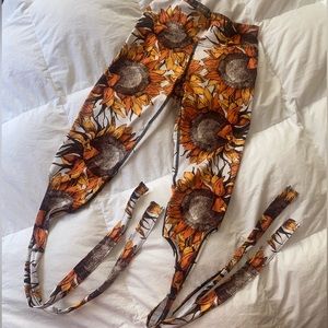 Adorable Sunflower Leggings